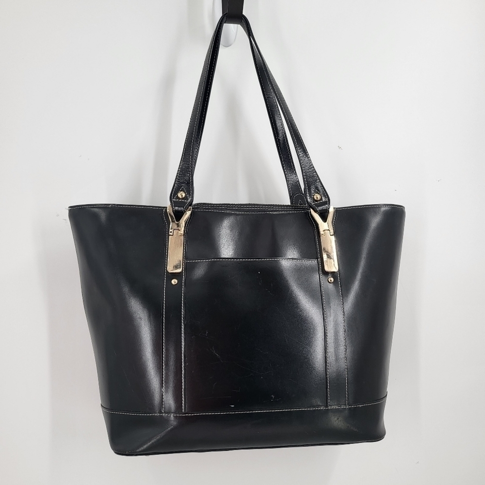 McKleinUSA Black Computer Tote Bag